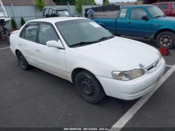  Salvage Toyota Corolla