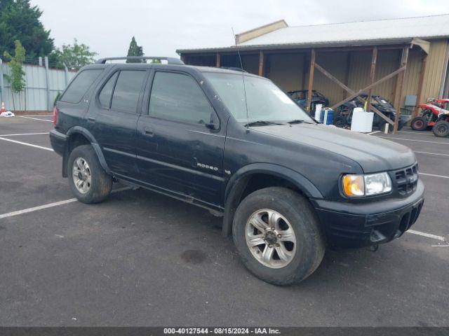  Salvage Isuzu Rodeo