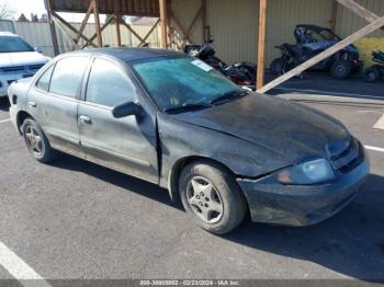  Salvage Chevrolet Cavalier