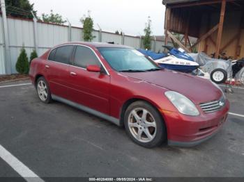  Salvage INFINITI G35