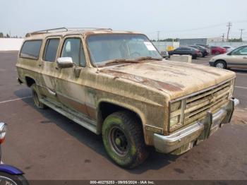  Salvage Chevrolet Suburban