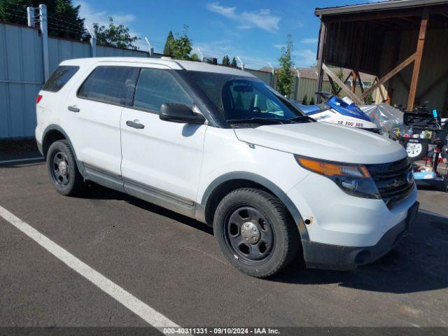  Salvage Ford Utility Police Intercepto