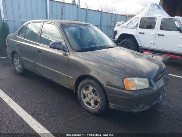  Salvage Hyundai ACCENT