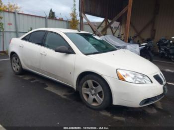  Salvage Pontiac G6