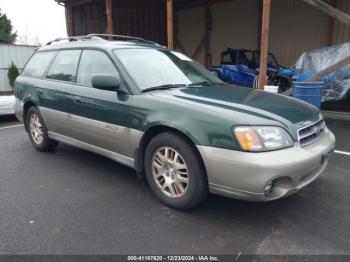  Salvage Subaru Outback