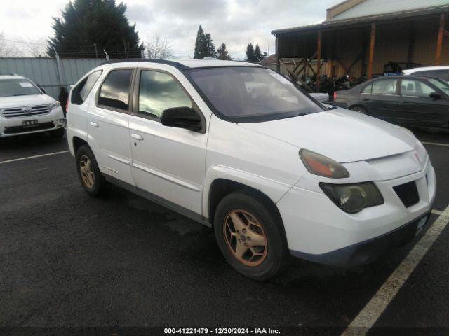  Salvage Pontiac Aztek