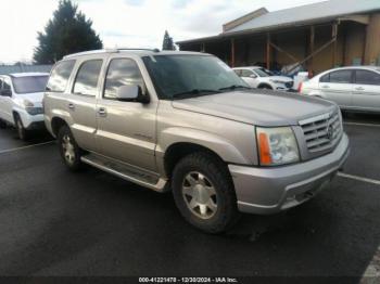  Salvage Cadillac Escalade