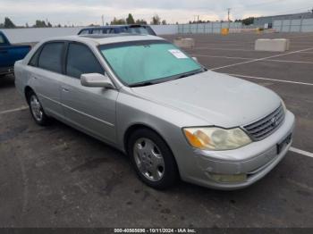  Salvage Toyota Avalon