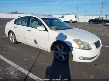  Salvage Nissan Maxima