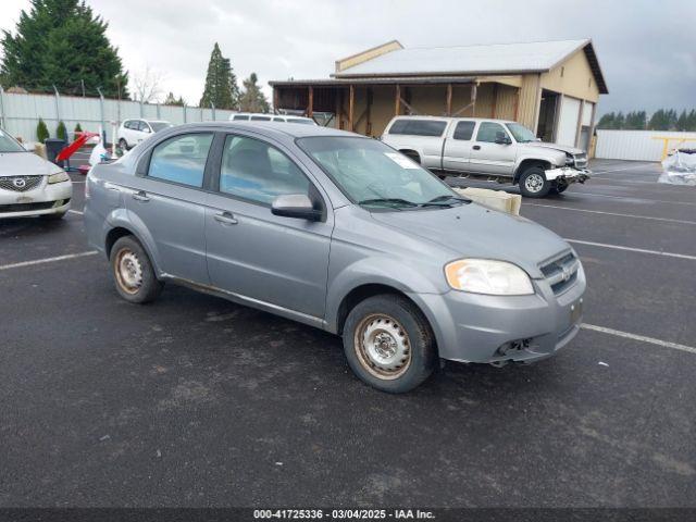  Salvage Chevrolet Aveo