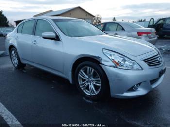  Salvage INFINITI G37