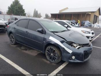  Salvage Toyota Corolla