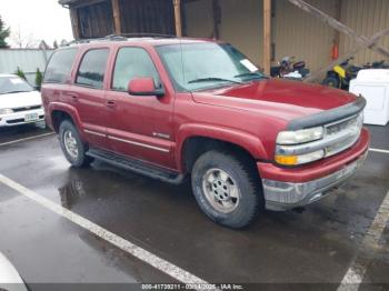  Salvage Chevrolet Tahoe