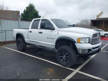  Salvage Dodge Ram 2500