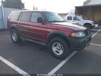  Salvage Mitsubishi Montero Sport
