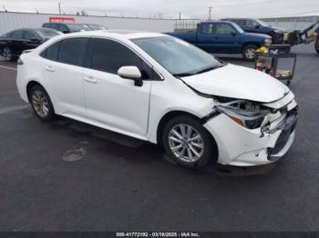  Salvage Toyota Corolla