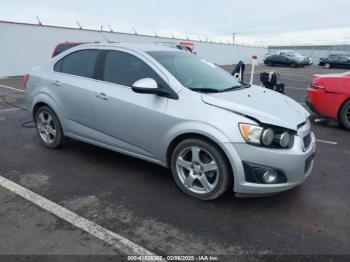  Salvage Chevrolet Sonic