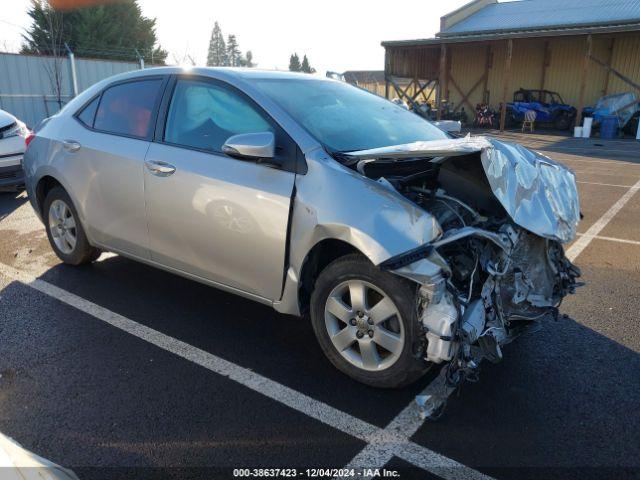  Salvage Toyota Corolla