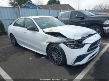  Salvage Mercedes-Benz C-Class