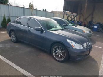  Salvage INFINITI G35x