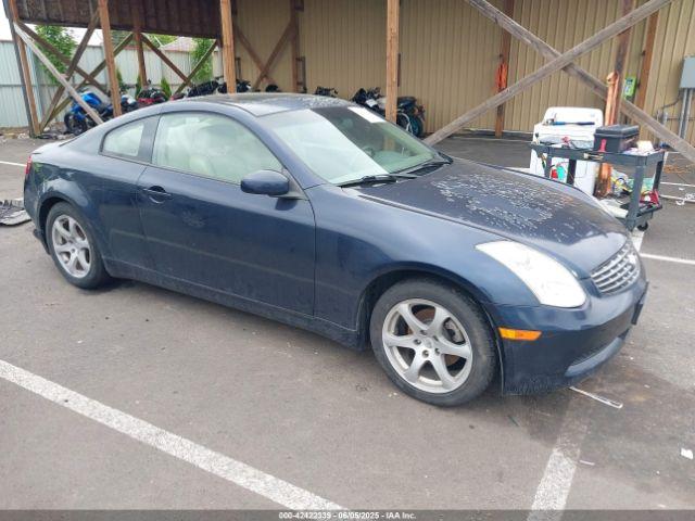  Salvage INFINITI G35