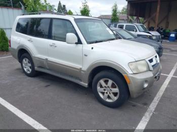  Salvage Mitsubishi Montero