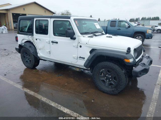  Salvage Jeep Wrangler