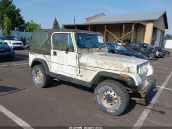  Salvage Jeep Wrangler