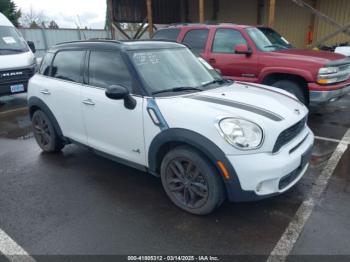  Salvage MINI Cooper S Countryman