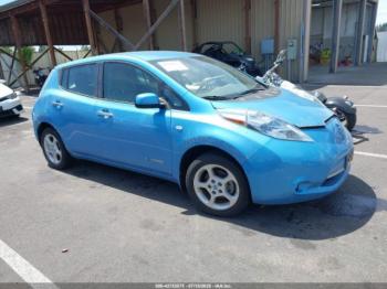  Salvage Nissan LEAF