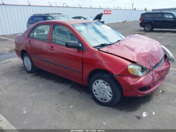  Salvage Toyota Corolla