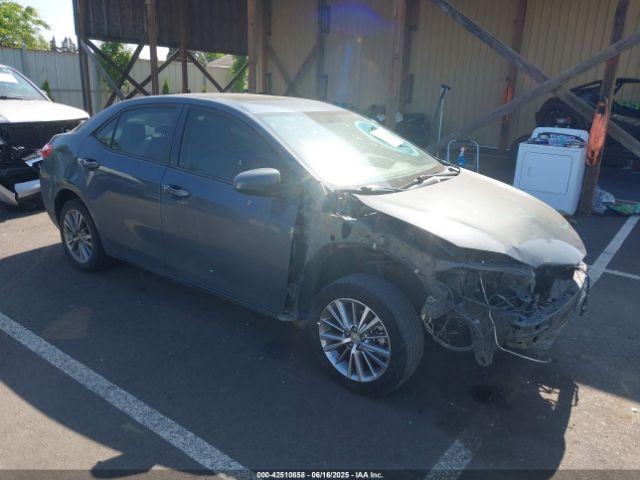  Salvage Toyota Corolla