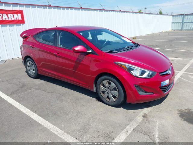  Salvage Hyundai ELANTRA