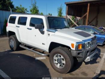  Salvage HUMMER H3 Suv