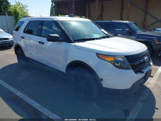  Salvage Ford Police Interceptor