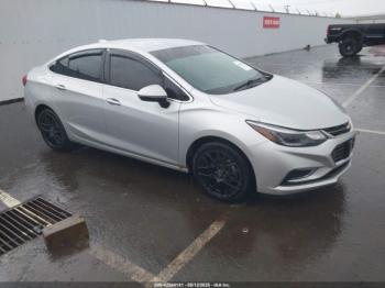  Salvage Chevrolet Cruze