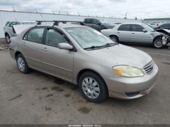 Salvage Toyota Corolla