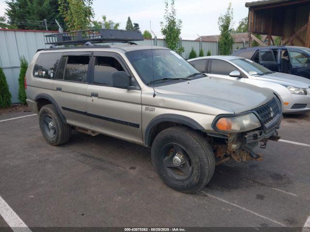  Salvage Mitsubishi Montero Sport