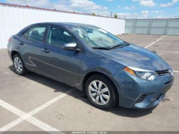 Salvage Toyota Corolla