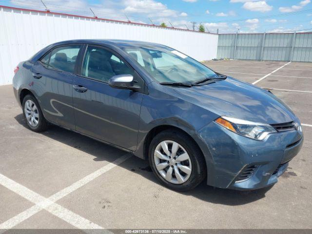  Salvage Toyota Corolla