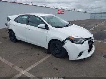  Salvage Toyota Corolla