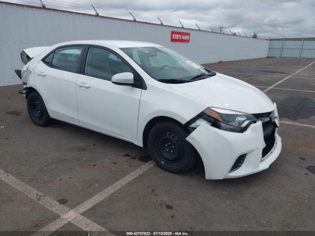  Salvage Toyota Corolla