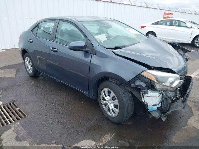  Salvage Toyota Corolla