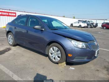  Salvage Chevrolet Cruze