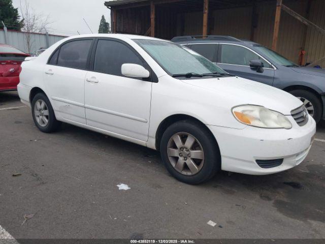  Salvage Toyota Corolla
