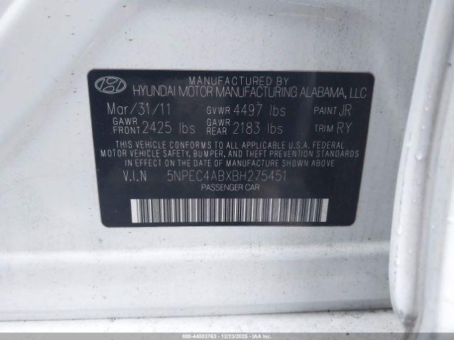 Hyundai SONATA Limited 2.0t Image 7