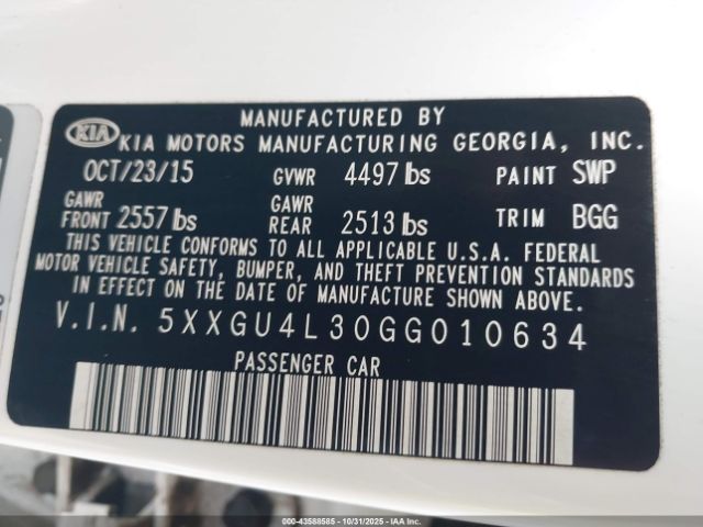 Kia Optima Ex Image 5