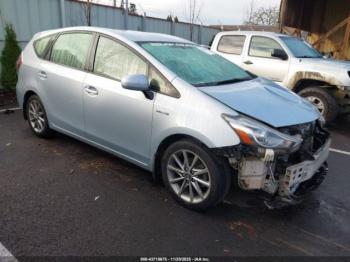  Salvage Toyota Prius v