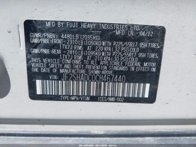 Subaru Forester 2.5x Premium Image 8