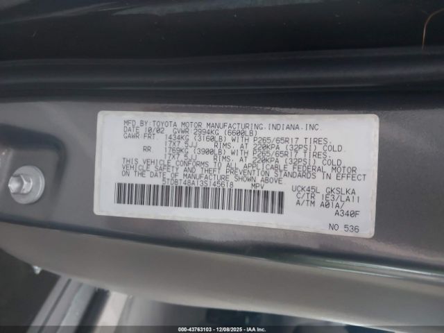 Toyota Sequoia Limited V8 Image 7